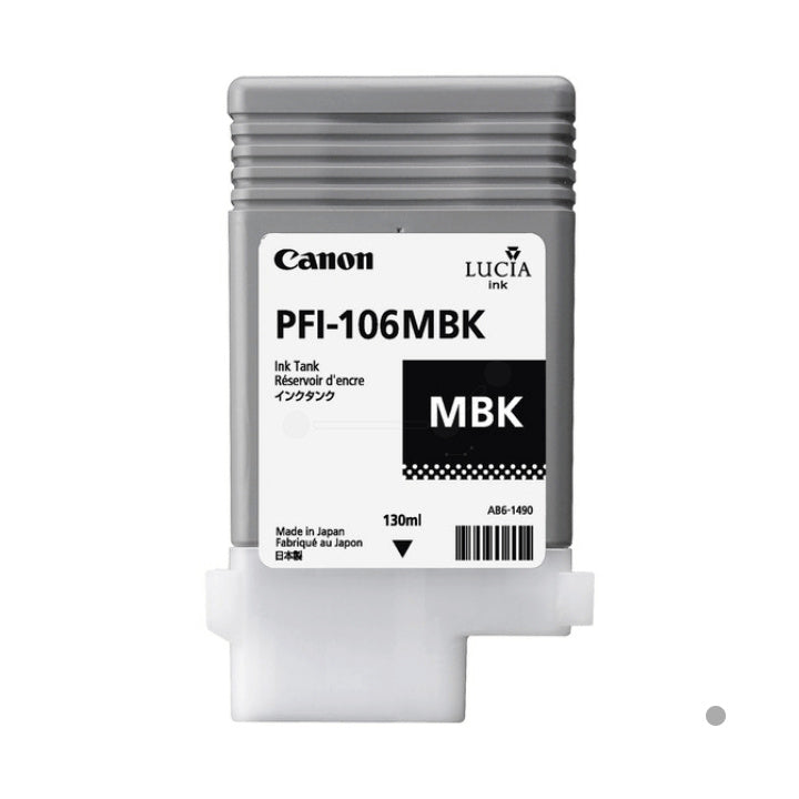 Canon PFI-106 MBK, Mattschwarz, Tinte auf Pigmentbasis, 1 Stück(e)