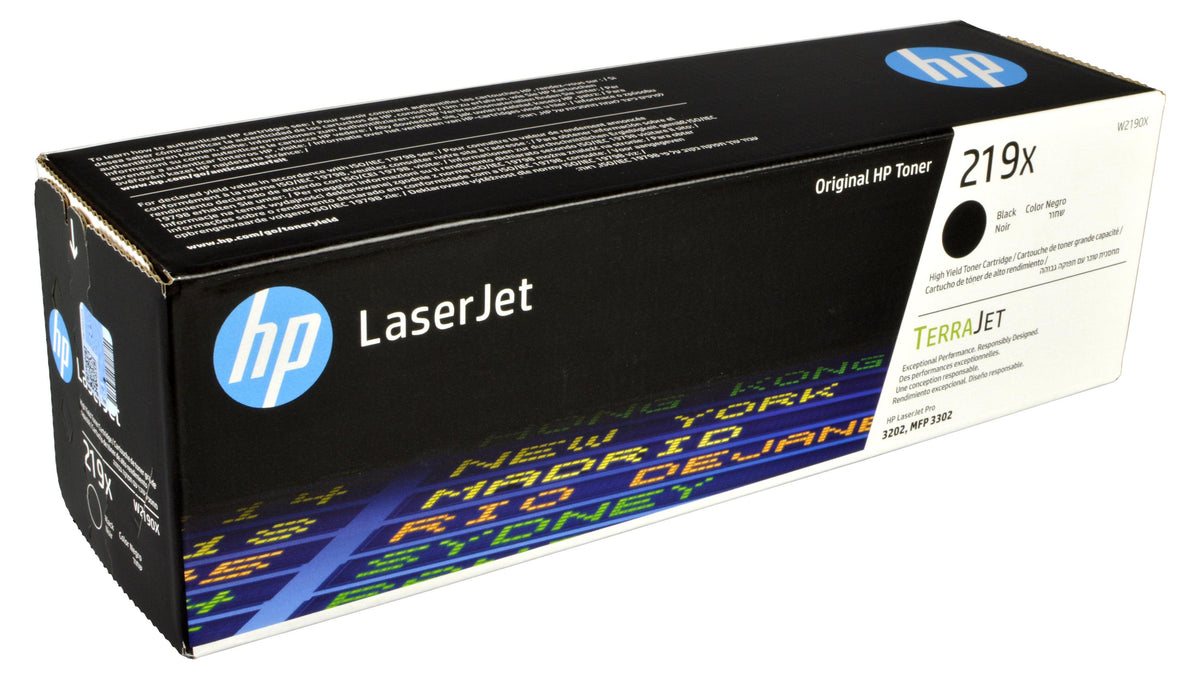 HP 219X Schwarz Original LaserJet-Tonerkartusche mit hoher Reichweite, 3200 Seiten, 0 Seiten, Schwarz, 1 Stück(e)