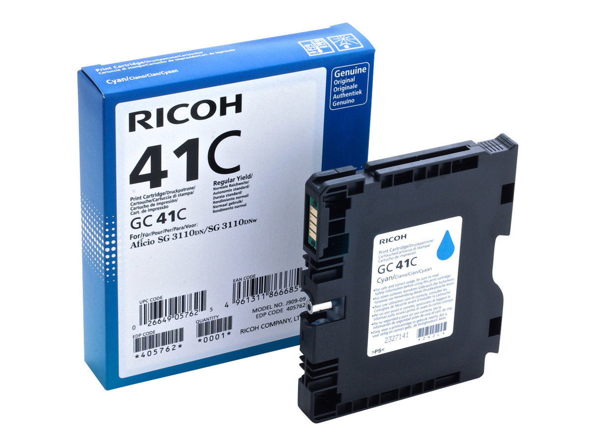 Ricoh 405762, Standardertrag, Cyan, 1 Stück(e)