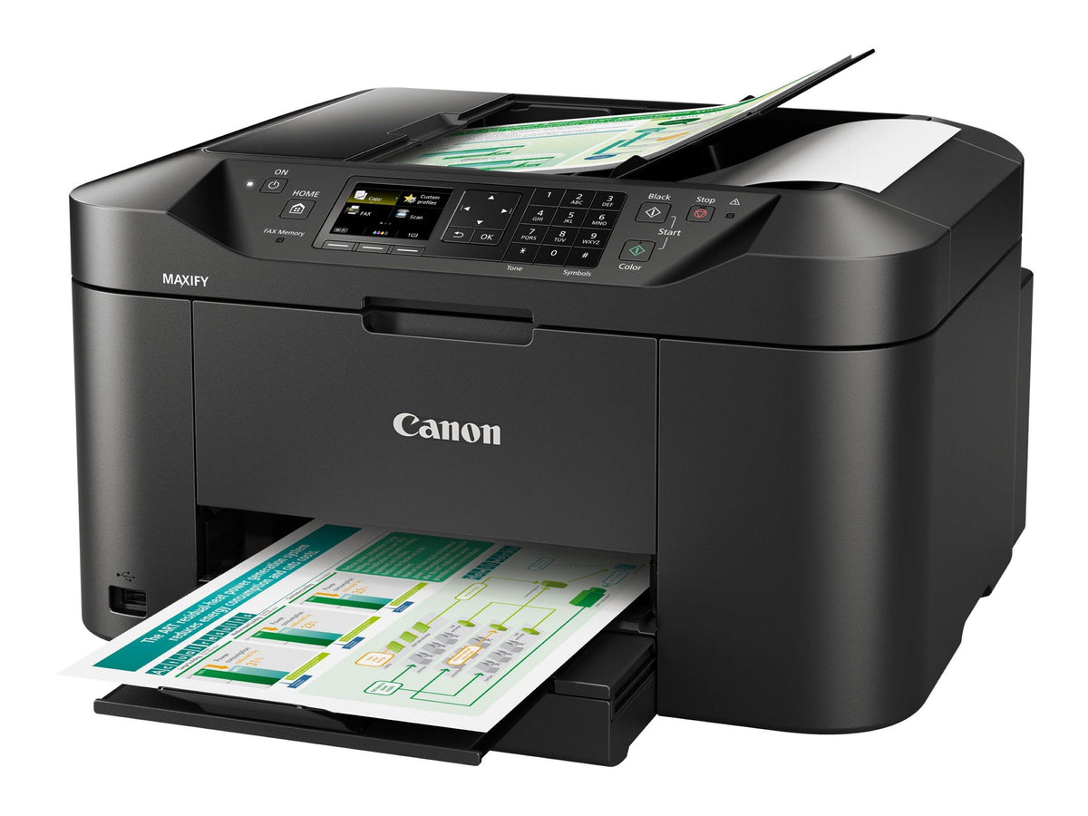 Canon MAXIFY MB2150, Tintenstrahl, Farbdruck, 600 x 1200 DPI, Farbkopieren, A4, Schwarz