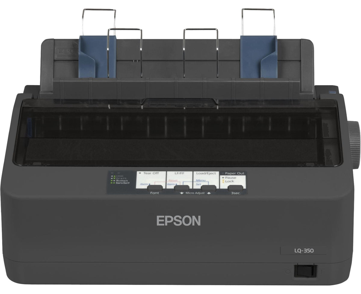 Epson LQ-350 Dot Matrix Printer, 347 Zeichen pro Sekunde, 360 x 180 DPI, 260 Zeichen pro Sekunde, 86 Zeichen pro Sekunde, 10 Zeichen pro Zoll, 4 Kopien