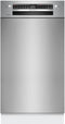 Bosch Serie 4 SPU4HMS13E, Unterbau, Single (45 cm breit), Edelstahl, Edelstahl, Tasten, 1,75 m