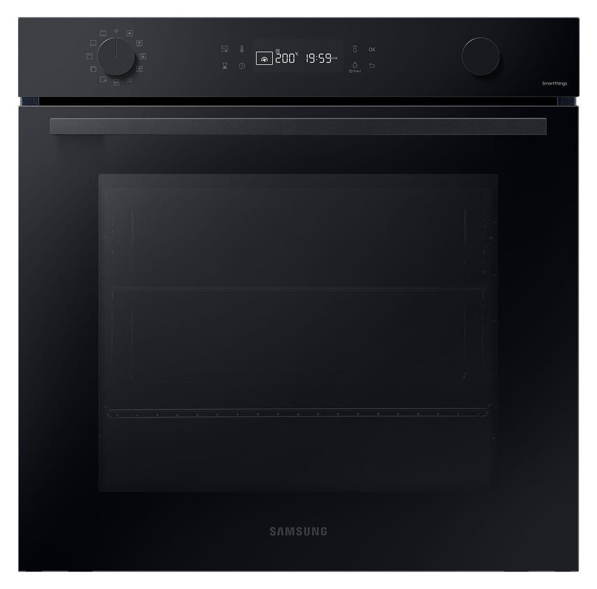 Samsung NV7B41201DK/U1, Einbaubackofen, 76 ℓ, A+, schwarzes Glas, Groß, Elektrischer Ofen, 76 l, 76 l, 1100 W, 50 - 250 °C