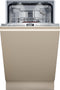 Neff S855EMX34E, Voll integriert, Single (45 cm breit), Edelstahl, Tasten, 1,75 m, 1,65 m