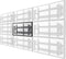 Neomounts LED-VW2000BLACK Videowall-Wandhalterung 32-75