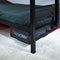 X Rocker Basecamp Metall Gaming Bett mit TV-Halterung, Spiel-Bett, Standard einzeln, Rechteckig, Metall, Schwarz, Einzel-/Vollformat