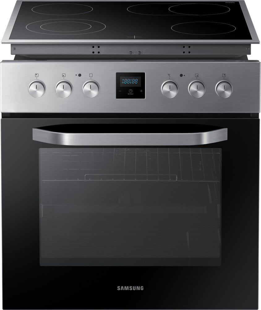 Samsung F-NB69R2300RS, Keramik, 4 Zone(n), Glaskeramik, Schwarz, Drehregler, 52 cm