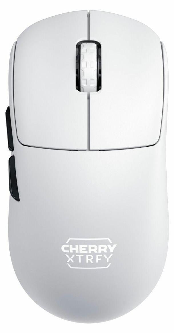 CHERRY XTRFY M68 Pro Wireless, Rechts, RF Wireless, 26000 DPI, Schwarz, Weiß