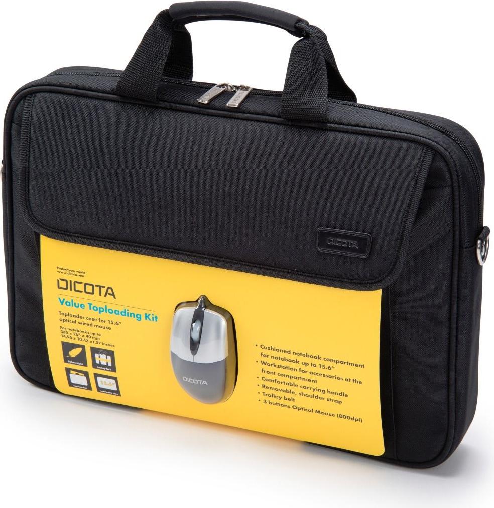 DICOTA D30805-RPET, Toploader-Tasche, 40,6 cm (16