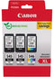 Canon PG-545XL x2/CL-546XL Triple Pack, Hohe (XL-) Ausbeute, Schwarz, Cyan, Magenta, Gelb, 15 ml, 13 ml, 3 Stück(e), Multipack