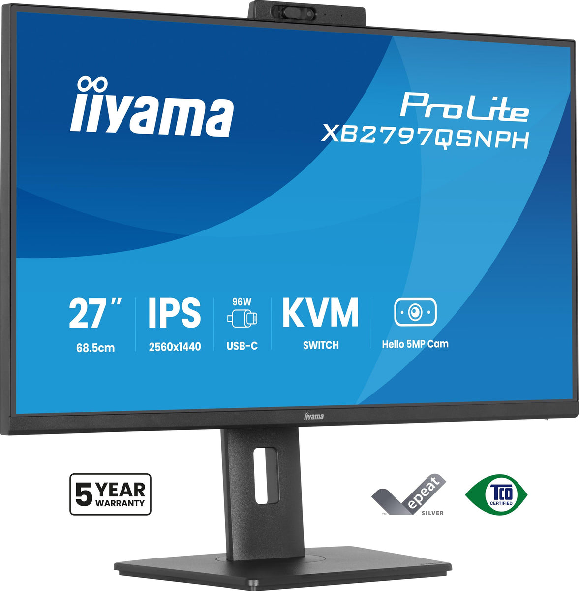 iiyama ProLite XB2797QSNPH-B1, 68,6 cm (27