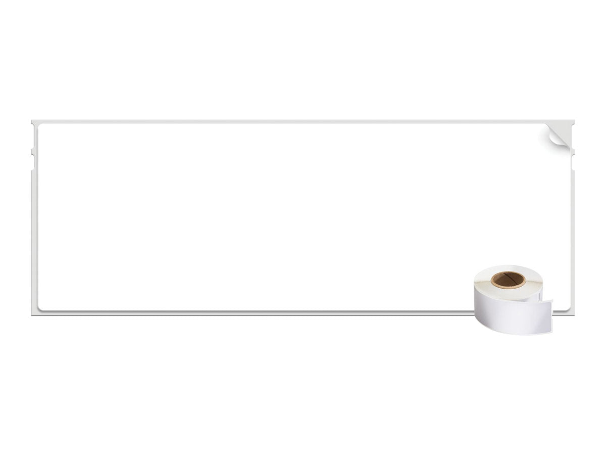 DYMO Original LabelWriter Hochleistungs-Etiketten | 59 mm x 190 mm | weißes Kunststoff-Etikett | Rolle mit 170 Etiketten | für LabelWriter-Beschriftungsgerät, Weiß, Selbstklebendes Druckeretikett, Polypropylen (PP), Permanent, Rechteck, -18 - 50 °C