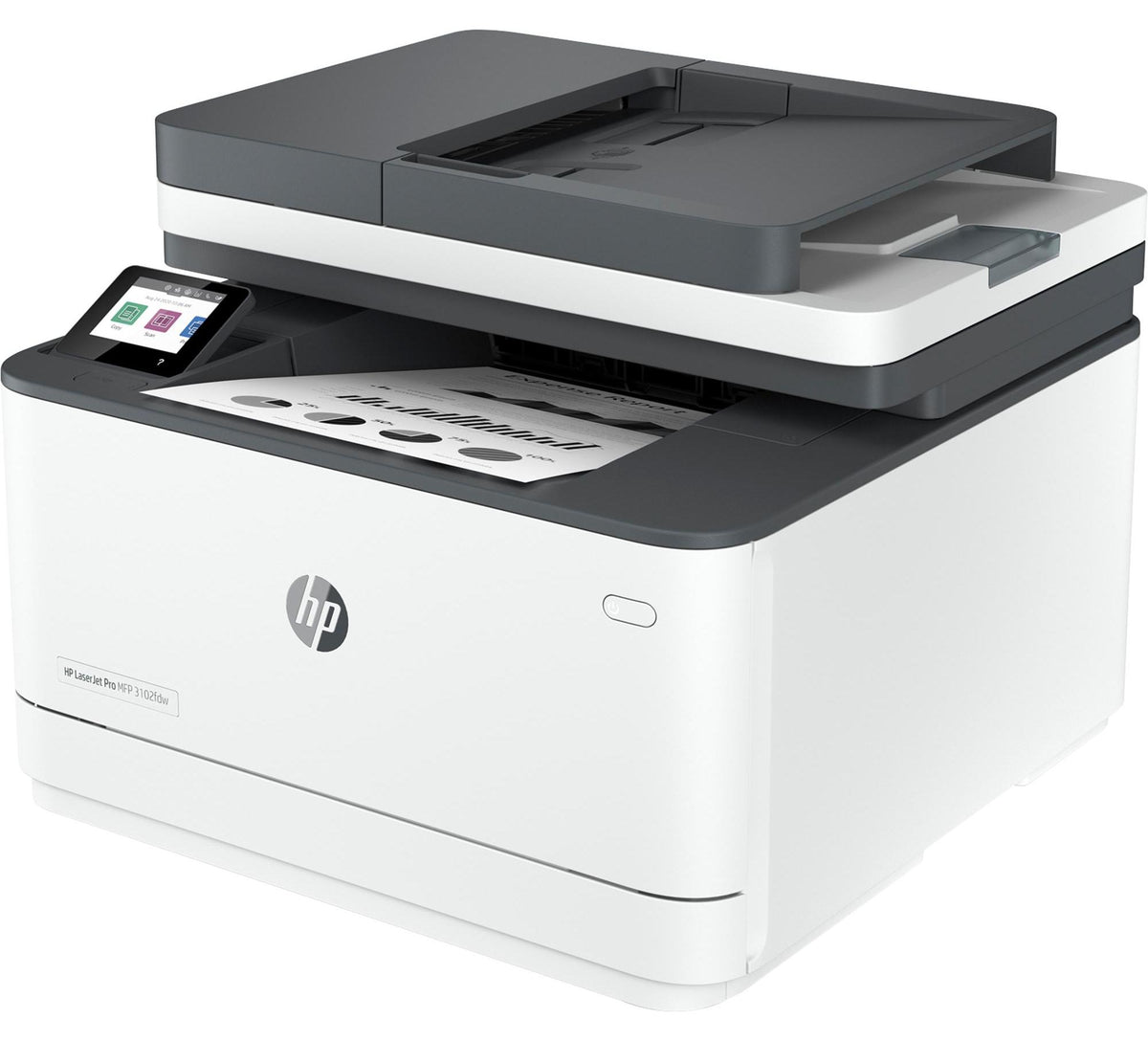 HP LaserJet Pro Multifunktionsdrucker 3102fdw Drucker, Laser, Monodruck, 1200 x 1200 DPI, A4, Direktdruck, Weiß