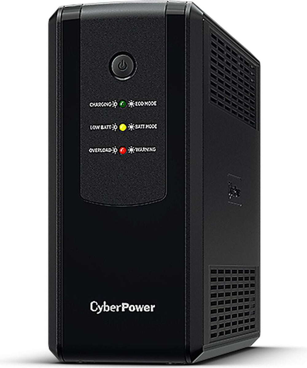 CyberPower UT1200EG Line-Interactive USV 1200VA/700W LED, AVR, USB (HID), Kontaktschnittstelle, Ausgang (4) Schuko, Line-Interaktiv, 1,2 kVA, 700 W, Sine, 165 V, 290 V
