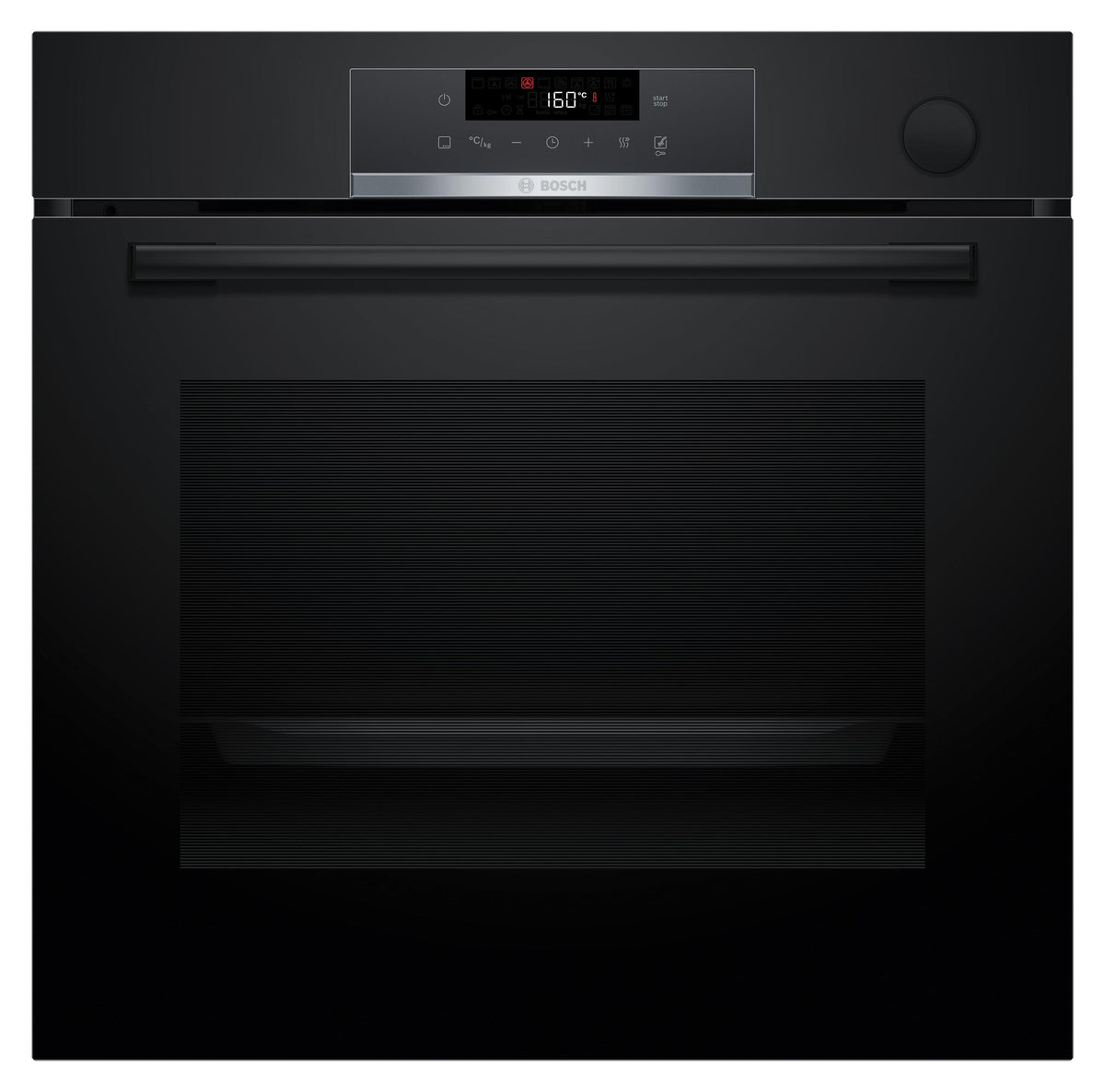 Bosch Serie 4 HRG532BB3, Medium, Elektrischer Ofen, 71 l, 3600 W, 71 l, Lüfterbetrieben