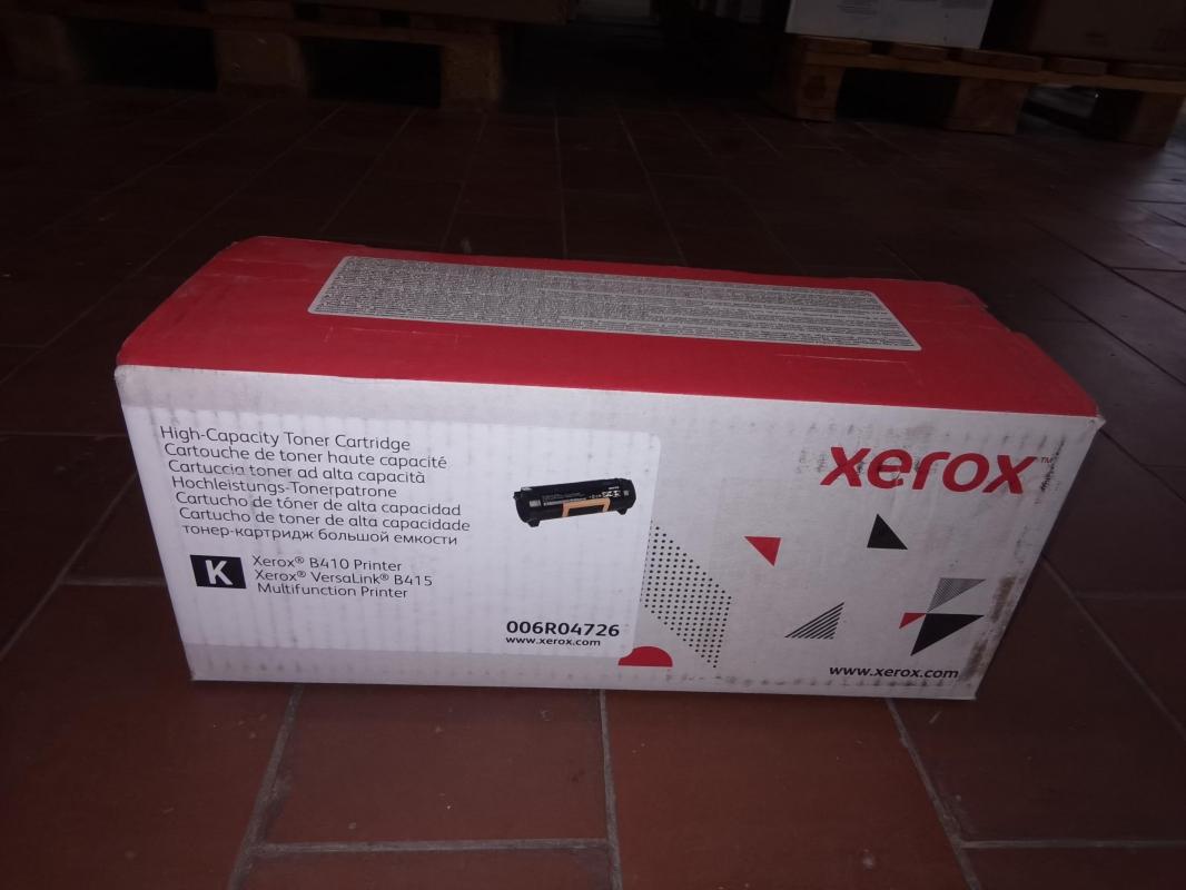 Xerox ® B410 Drucker/VersaLink® B415 Multifunktionsdrucker Hohe Kapazität-Tonermodul Schwarz (14000 Seiten) - 006R04726, 14000 Seiten, Schwarz, 1 Stück(e)
