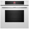 Bosch Serie 8 HBG7341W1, Medium, Elektrischer Ofen, 71 l, 71 l, 30 - 300 °C, Hydrolytisch + Pyrolytisch