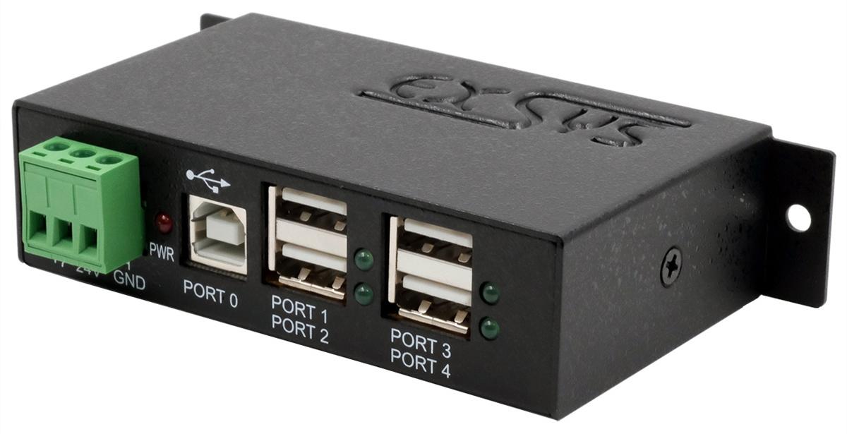 Exsys Ex-1163HMS USB 2.0 Hub Metall