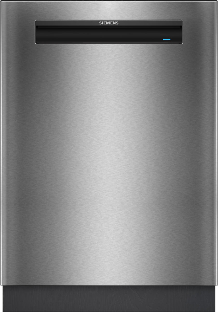 Siemens iQ500 SN15ES06CS, Halb integriert, Standardgröße (60 cm), Gebürsteter Stahl, Gebürsteter Stahl, Berührung, 1,75 m