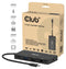 CLUB3D 9-1 Dual HDMI™ USB-C® Hub PD3.0 100W, USB Typ-C, HDMI, RJ-45, USB 3.2 Gen 1 (3.1 Gen 1) Type-A, USB 3.2 Gen 1 (3.1 Gen 1) Type-C, MicroSD (TransFlash), SD, 5000 Mbit/s, 60 Hz, 3840 x 2160, 7680 x 4320