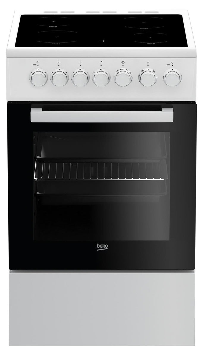 Beko FSM57100GW Standherd Restwärmeanzeige Zeitschaltuhr 55L Weiß Zeitschaltuhr