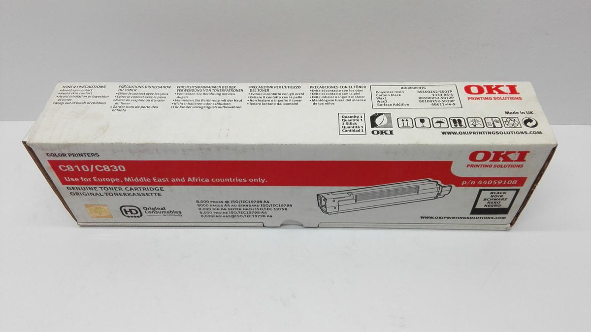 OKI 44059108, 8000 Seiten, Schwarz, 1 Stück(e)