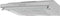 Exquisit  UBH 10-2.2 Inoxlook  Dunstabzugshaube | Unterbau |  Inox