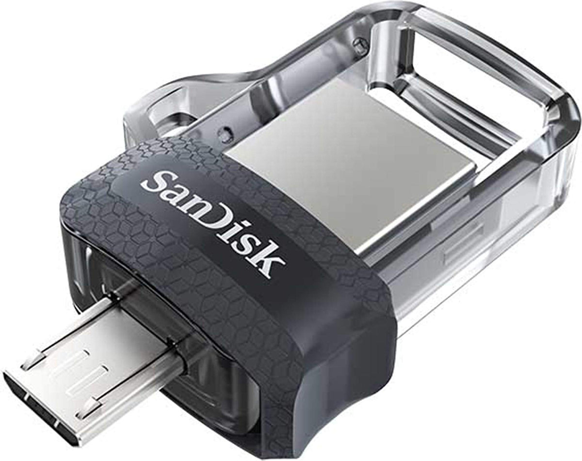SanDisk Ultra Dual USB Drive 3.0 32GB, Farbe: Silber