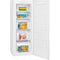 Bomann® freistehender Gefrierschrank Nofrost 161 L | Total No Frost | Schnellgefrierfunktion u. MultiAirflow-System | GS 7362 weiß