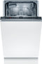 Bosch Serie 2 SPV2IKX10E, Voll integriert, Single (45 cm breit), Schwarz, 1,75 m, 1,65 m, 2,05 m