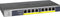 NETGEAR GS108PP, Unmanaged, Gigabit Ethernet (10/100/1000), Vollduplex, Power over Ethernet (PoE), Rack-Einbau, Wandmontage