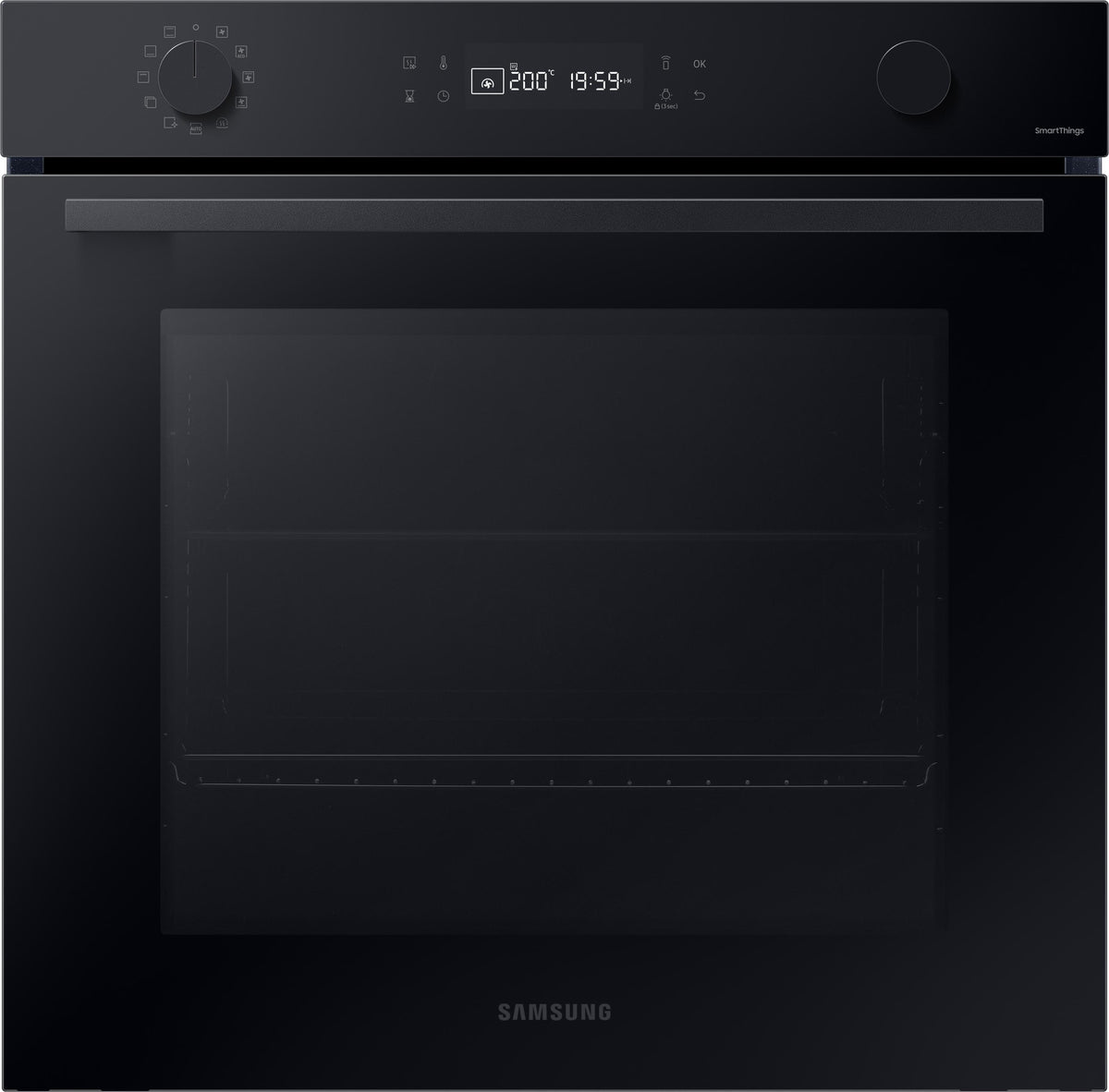 Samsung NV7B41307AK/U1, Groß, Elektrischer Ofen, 76 l, 3850 W, 76 l, 30 - 250 °C