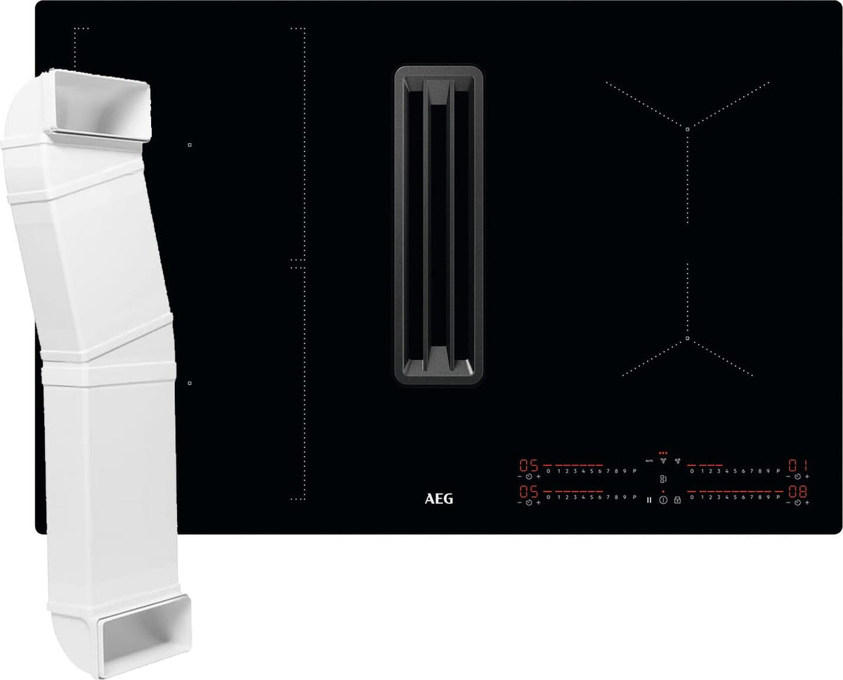 AEG CCE84543CB Bridge XT Kochfeldabzug Induktion inkl. M2CKCF01C Umluftset