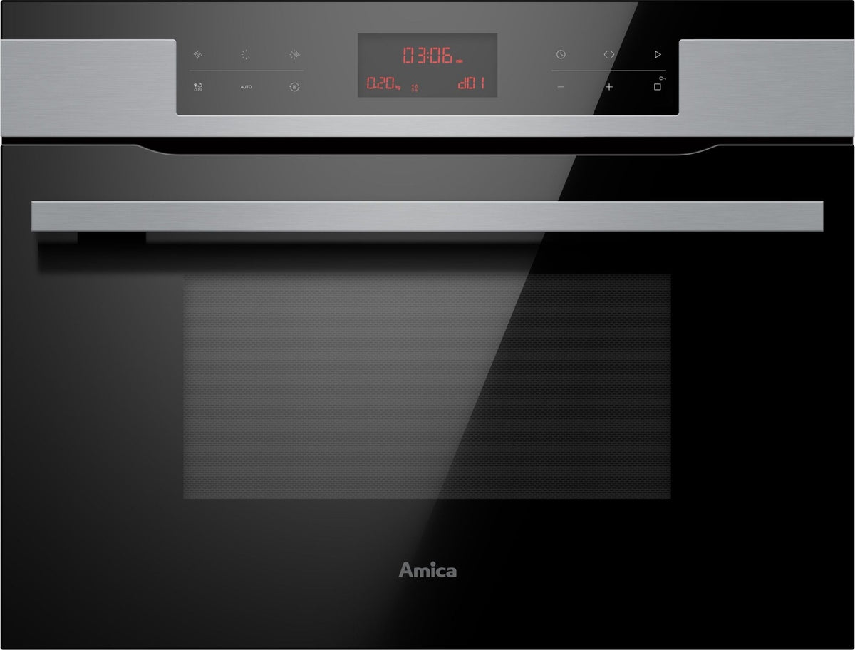 Amica AMMB44E2GCI, Klein, Elektrischer Ofen, 44 l, 3350 W, 1750 W, 900 W