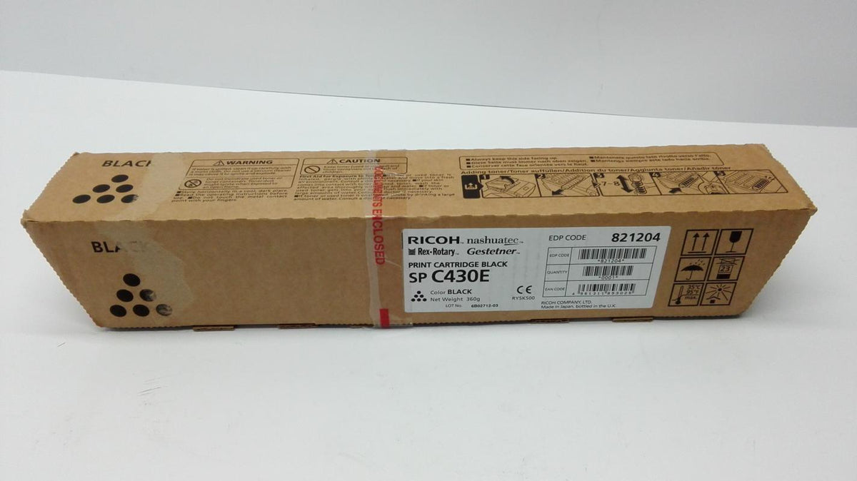 Ricoh 821204, Lasertoner, 15000 Seiten, Schwarz