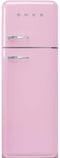 SMEG FAB30RPK6 Kühl-/Gefrierkombination Rechtsanschlag Cadillac Pink 50s Style,