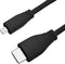 offizielles Raspberry Pi Micro HDMI Kabel, schwarz, 1,0m