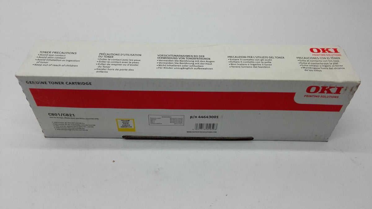 OKI 44643001, 7300 Seiten, Gelb, 1 Stück(e)