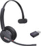 Yealink WH64 Hybrid Mono Teams, Kabellos, 20 - 20000 Hz, Büro/Callcenter, 272 g, Kopfhörer, Schwarz