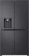 LG GML960EVBE, Freistehend, Mehrtürig, Schwarz, 4 Tür(en), Essence Black Steel, Berührung