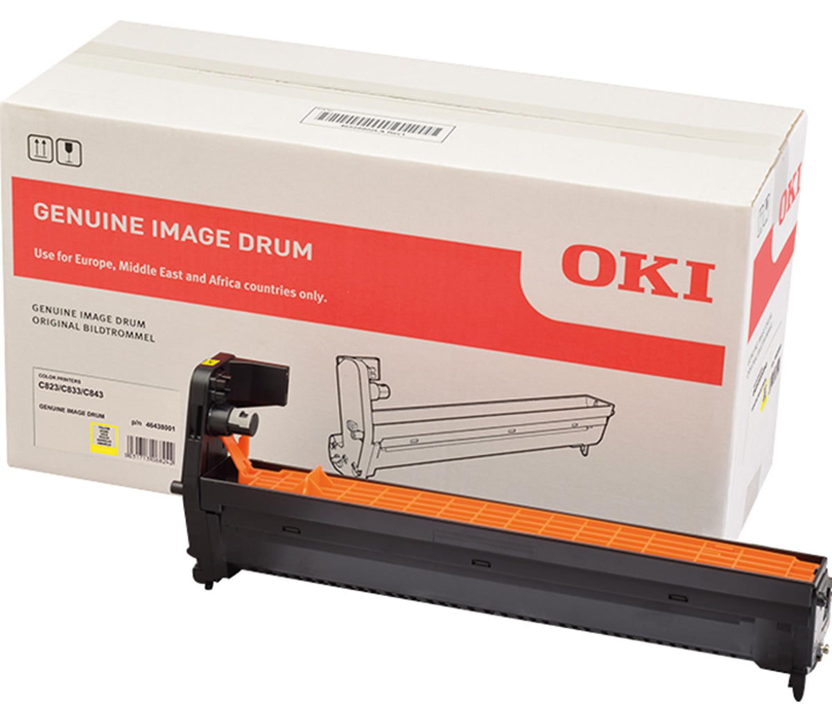 OKI 46438001, Original, OKI, C823dn, 1 Stück(e), 30000 Seiten, LED-Druck