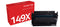 Everyday™ Schwarz Tonermodul von kompatibel mit HP 149X (W1490X), Hohe Kapazität, 9500 Seiten, Schwarz