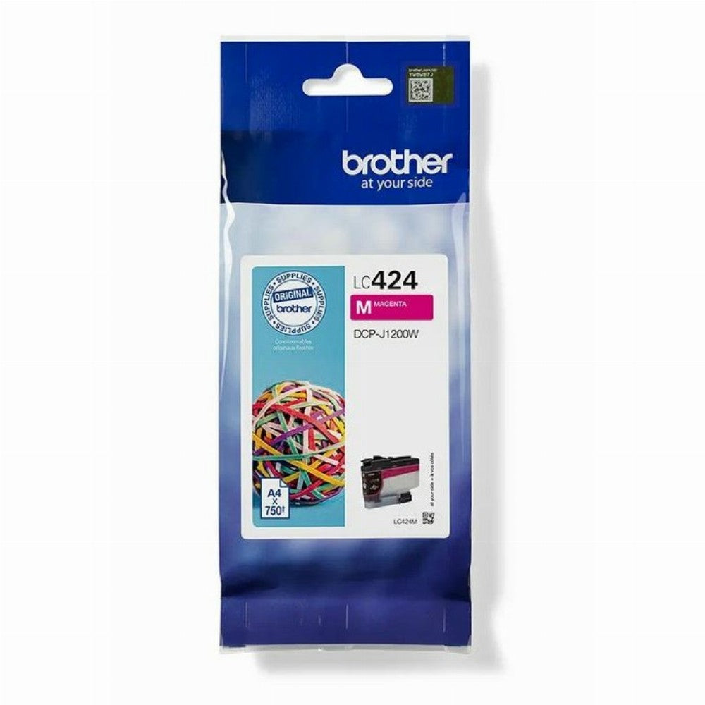 Brother LC-424M, Magenta, 1 Stück(e), 750 Seiten, Einzelpackung