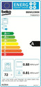 Beko BBSM12340X, Zonen-Induktionskochfeld, 4 Zone(n), Glas, Edelstahl, Touchsteuerung, Rund