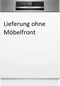 Bosch Serie 6 SMI6ECS12E Teilintegrierter Geschirrspüler, Höhe 81,5 cm, Breite 60 cm, Gebürsteter Stahl