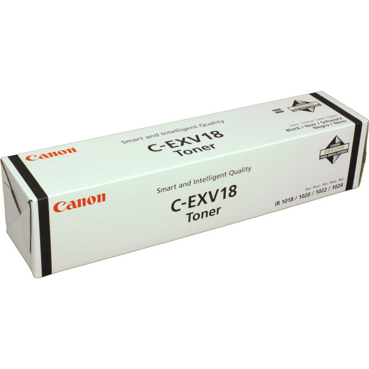 Canon Toner C-EVX 18 for iR1018/iR1022 Black, 8400 Seiten, Schwarz, 1 Stück(e)