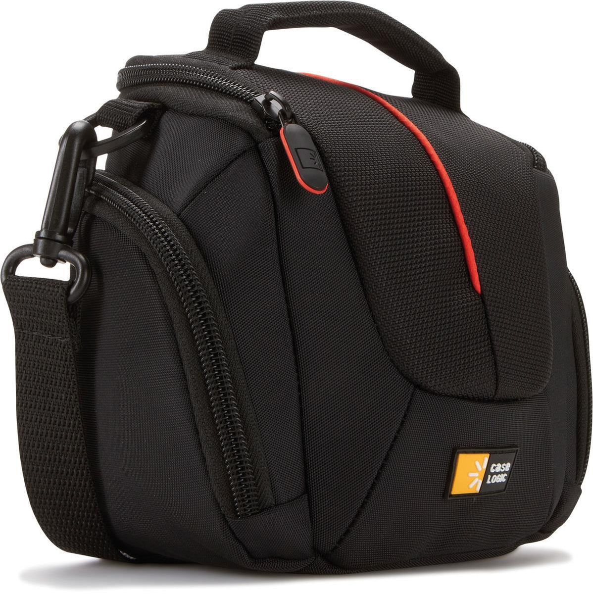 Case Logic 3201022, Holster, With most compact system, hybrid and high zoom cameras, Schultergurt, Schwarz