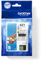 Brother LC-421VAL, Standardertrag, Schwarz, Cyan, Magenta, Gelb, 4 Stück(e), 200 Seiten, 200 Seiten, Multipack