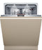 Neff S157ECX17E, Voll integriert, Standardgröße (60 cm), Edelstahl, Weiß, Berührung, 1,75 m