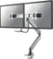Neomounts NM-D775DXSILVER Monitorarm 10-32